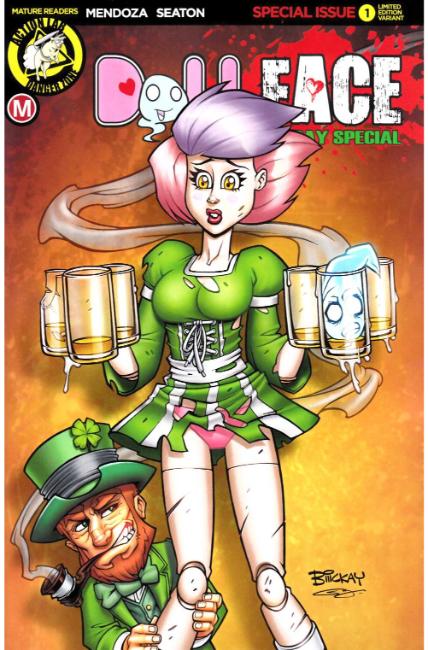 Dollface St Patricks Day Special Cover F [Action Lab Comic] THUMBNAIL