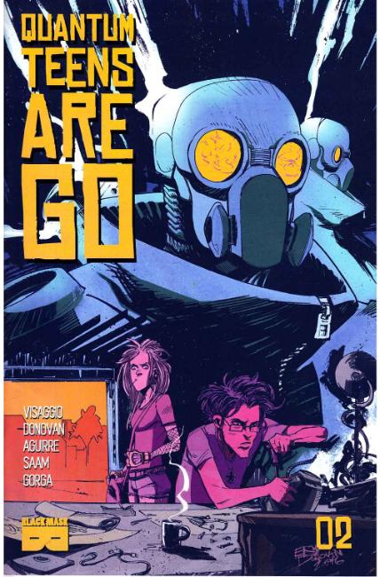 Quantum Teens Are Go #2 [Black Mask Comic] LARGE