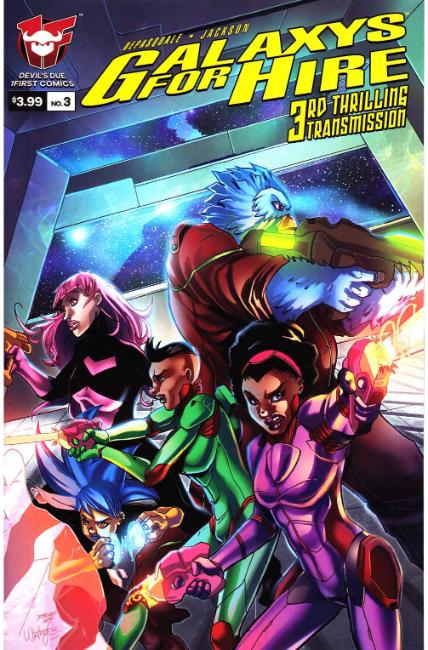 Galaxys For Hire #3 Cover B [Devils Due Comic] LARGE