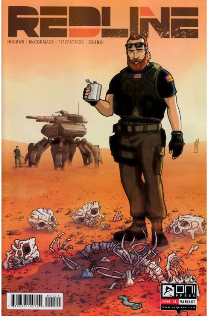 Redline #1 Kuettel Variant Cover [Oni Press Comic] THUMBNAIL