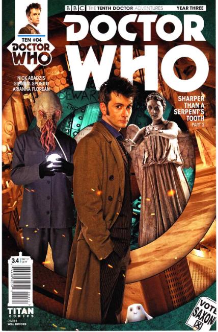 Doctor Who 10th Year Three #4 Cover B [Titan Comic] THUMBNAIL