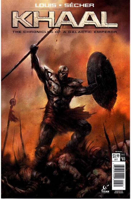 Khaal #3 Cover B [Titan Comic] LARGE