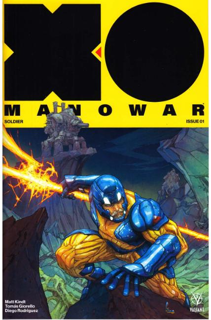 X-O Manowar #1 Cover B [Valiant Comic] LARGE