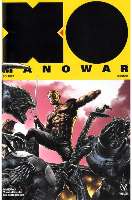 X-O Manowar #1 Cover D- Interlock Suayan Variant [Valiant Comic] THUMBNAIL