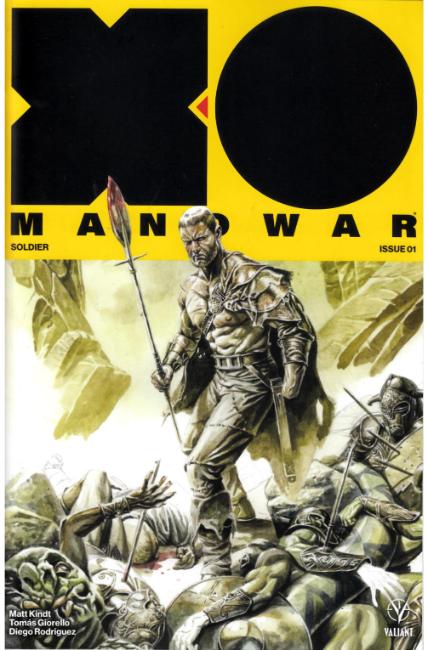 X-O Manowar #1 Cover E- X-O Icon Jones Variant [Valiant Comic] THUMBNAIL