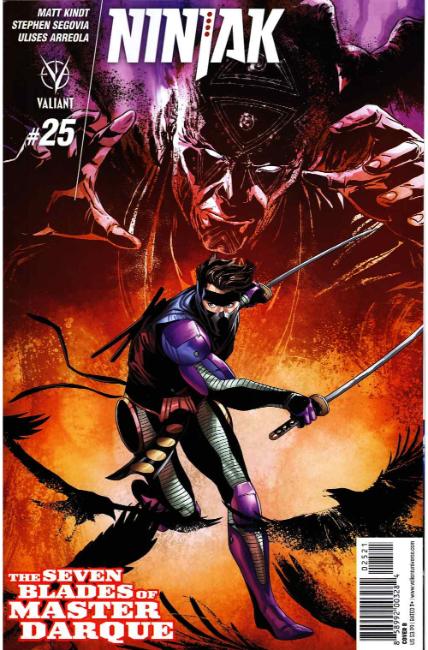 Ninjak #25 Cover B [Valiant Comic] LARGE