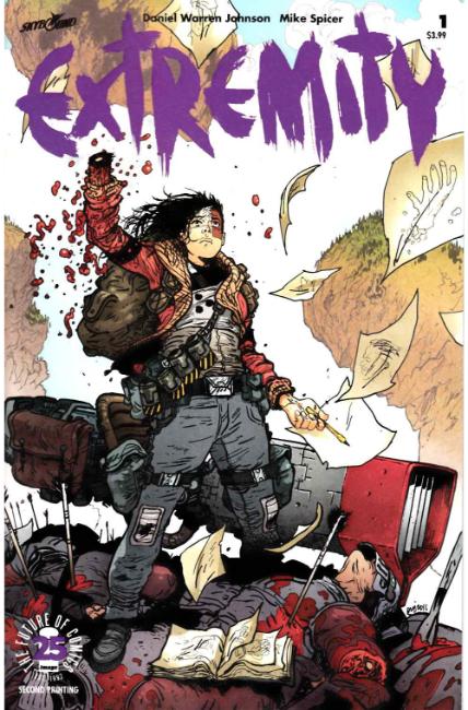 Extremity #1 Second Printing Near Mint (9.4) [Image Comic] THUMBNAIL