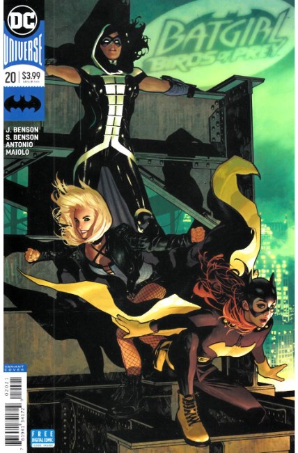 Batgirl and the Birds of Prey #20 Hughes Variant Cover [DC Comic] THUMBNAIL
