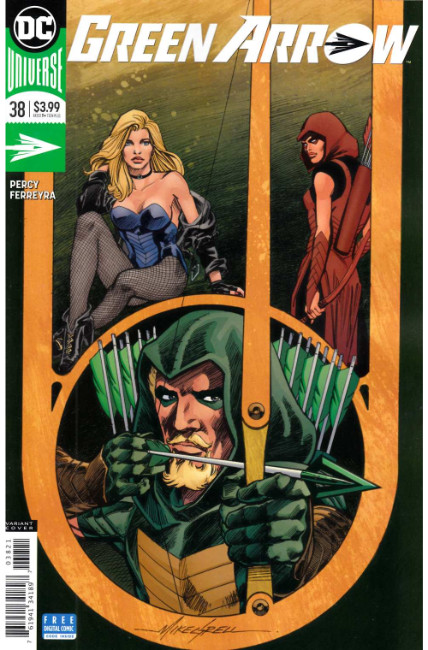 Green Arrow #38 Grell Variant Cover [DC Comic] LARGE