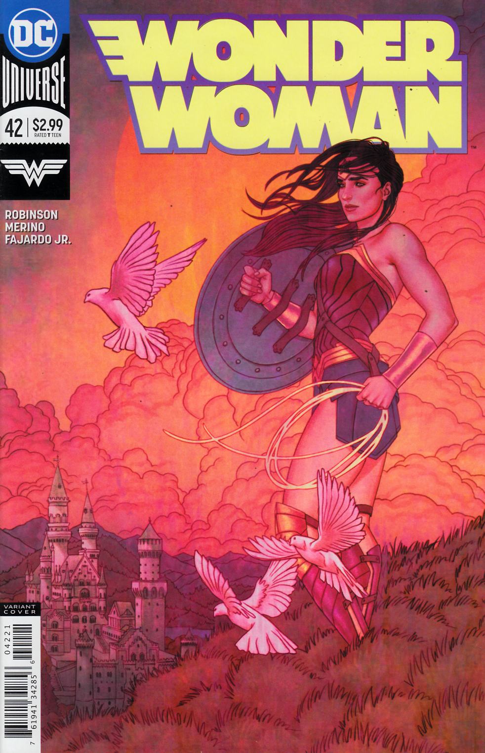 Wonder Woman #42 Frison Variant Cover Very Good (4.0) [DC Comic]