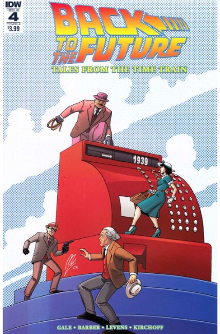 Back to the Future Time Train #4 Cover A [IDW Comic] THUMBNAIL