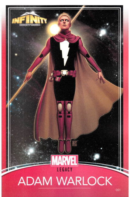 Infinity Countdown #1 Christopher Trading Card Variant Cover [Marvel Comic] THUMBNAIL