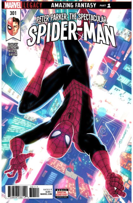 Peter Parker Spectacular Spider-Man #301 Near Mint (9.4) [Marvel Comic] LARGE
