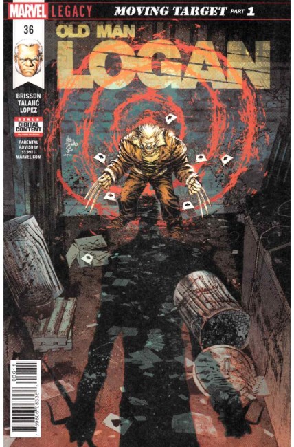 Old Man Logan #36 Near Mint (9.4) [Marvel Comic] LARGE