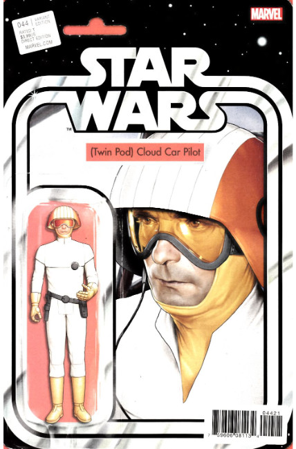 Star Wars #44 Christopher Action Figure Variant Cover [Marvel Comic] LARGE
