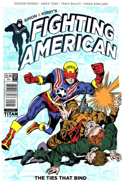 Fighting American Ties That Bind #1 Cover B [Titan Comic] THUMBNAIL