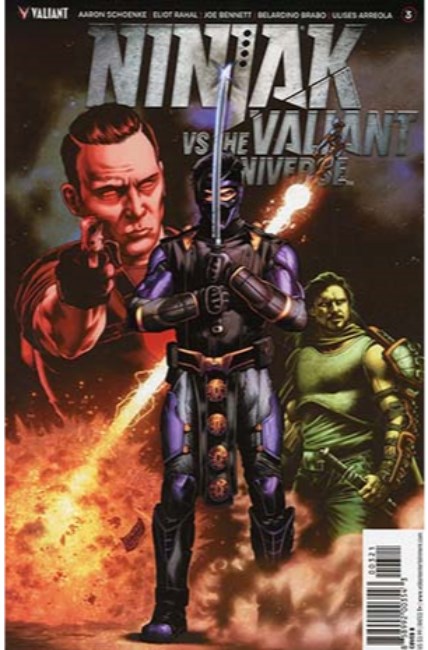 Ninjak Vs VU #3 Cover B [Valiant Comic] THUMBNAIL