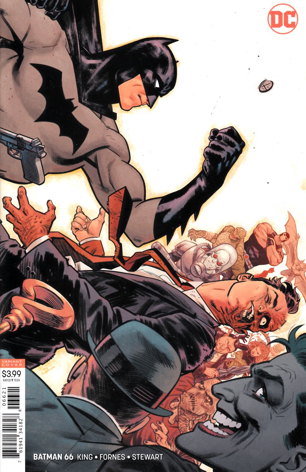 Batman #66 Shaner Variant Cover Near Mint (9.4) [DC Comic] LARGE