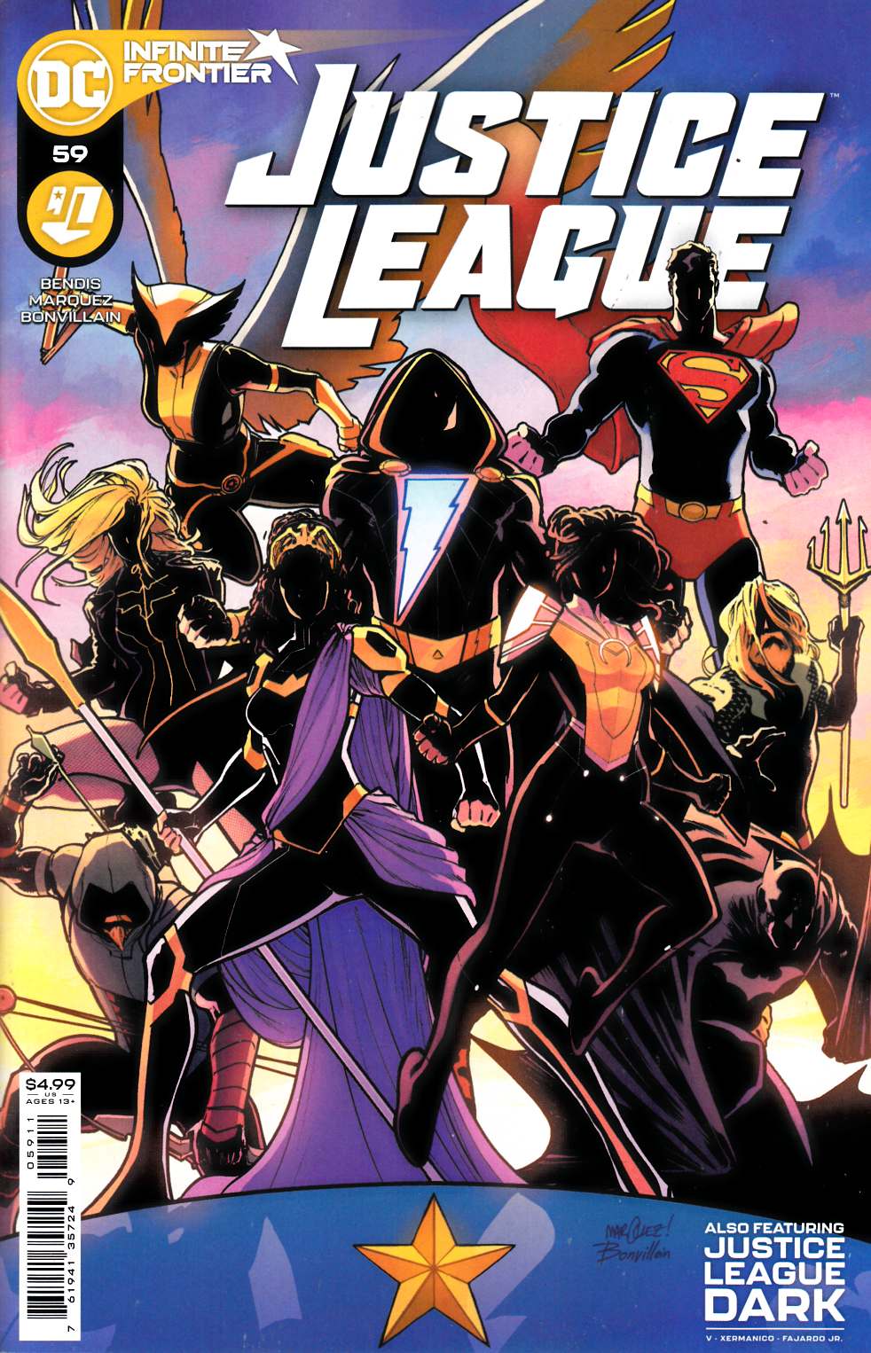 Justice League #59 Cover A Near Mint (9.4) [DC Comic] THUMBNAIL