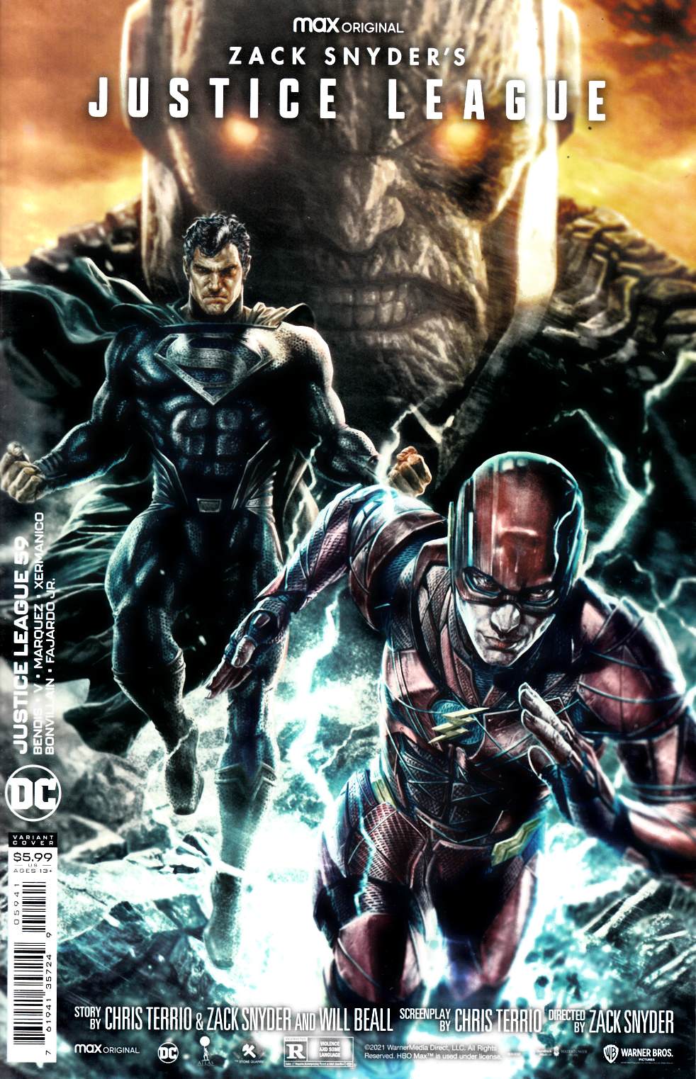 Justice League #59 Cover D Near Mint (9.4) [DC Comic] THUMBNAIL