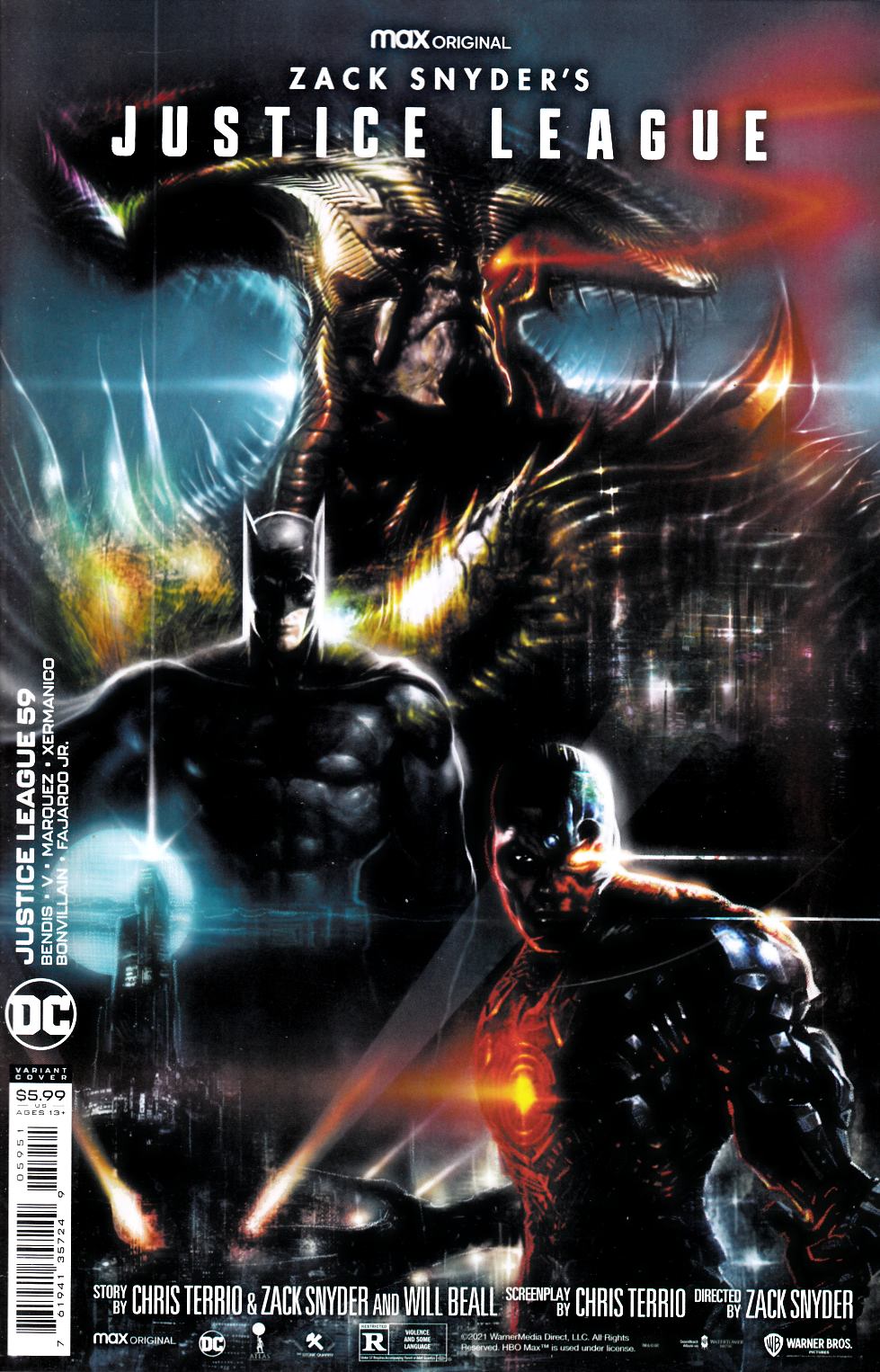 Justice League #59 Cover E Near Mint (9.4) [DC Comic] THUMBNAIL