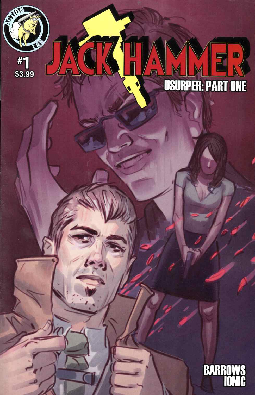 Jack Hammer Usurper #1 [Action Lab Comic] THUMBNAIL