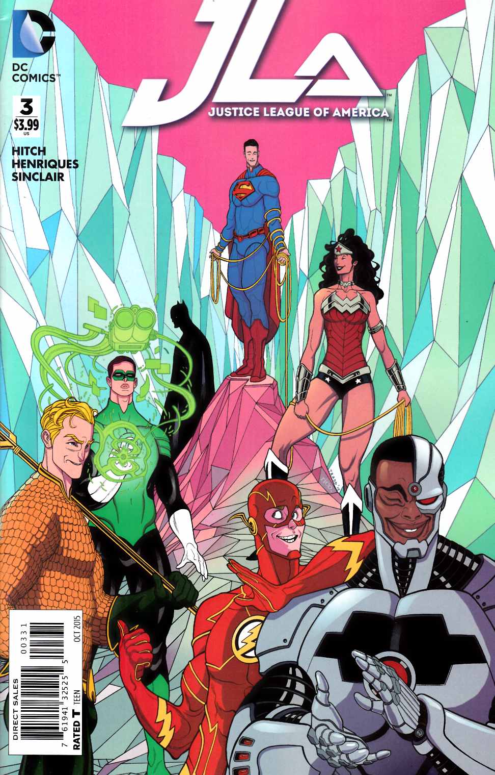 Justice League Of America #3 Moore Variant Cover [DC Comic] LARGE