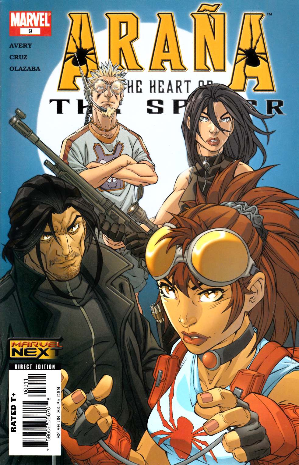Arana Heart of the Spider #9 Near Mint Minus (9.2) [Marvel Comic] LARGE