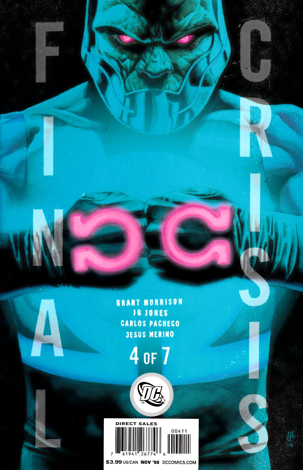 Final Crisis #4 Cover B Near Mint Minus (9.2) [DC Comic] LARGE