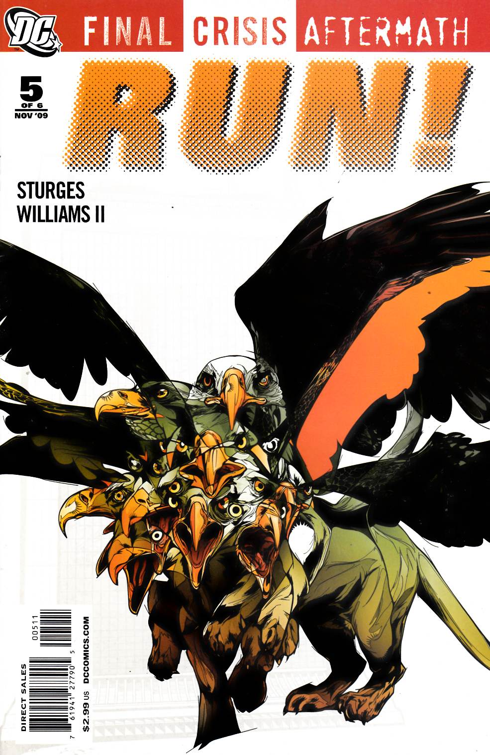 Final Crisis Aftermath Run #5 Very Fine (8.0) [DC Comic] LARGE