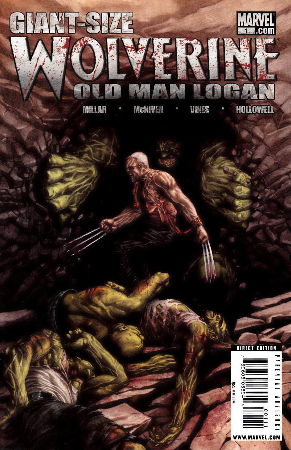 Wolverine Giant Size OId Man Logan #1 Near Mint Minus (9.2) [Marvel Comic] THUMBNAIL