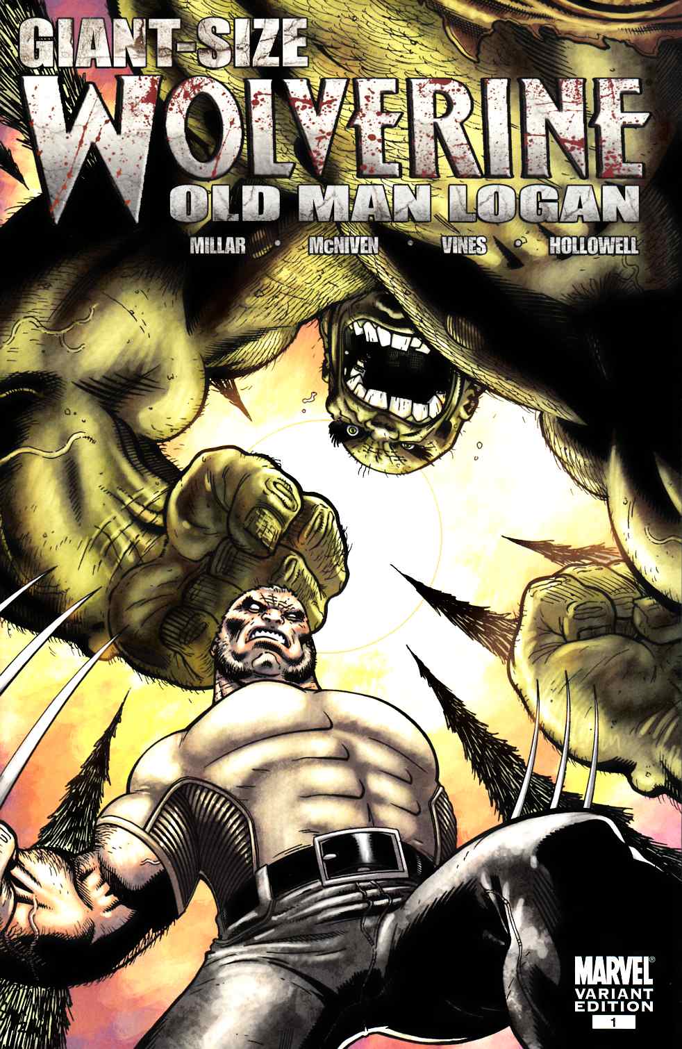 Wolverine Giant Size OId Man Logan #1 McGuinness Variant Cover [Marvel Comic] THUMBNAIL