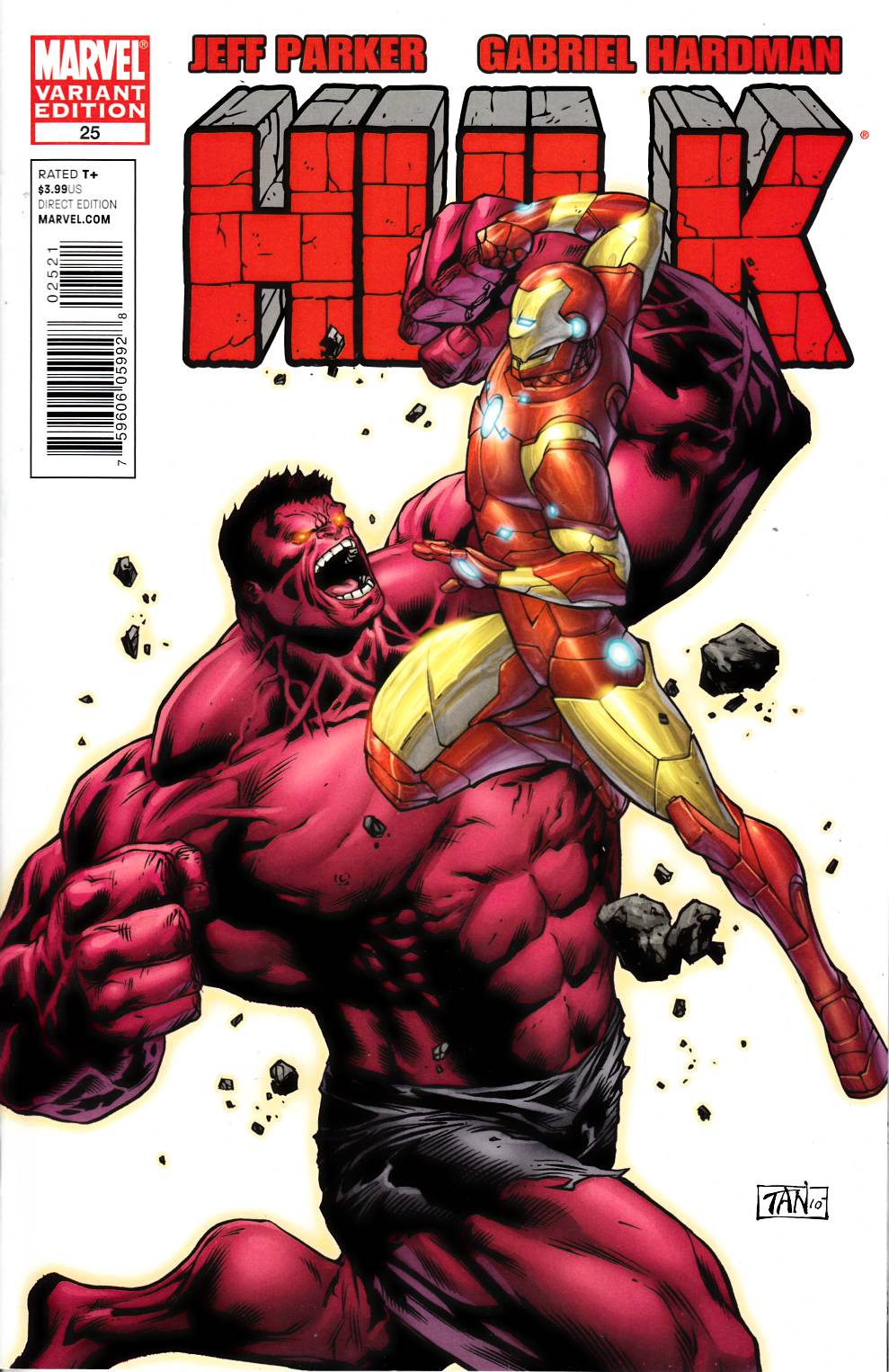 Hulk #25 Tan Variant Cover Very Fine Plus (8.5) [Marvel Comic]