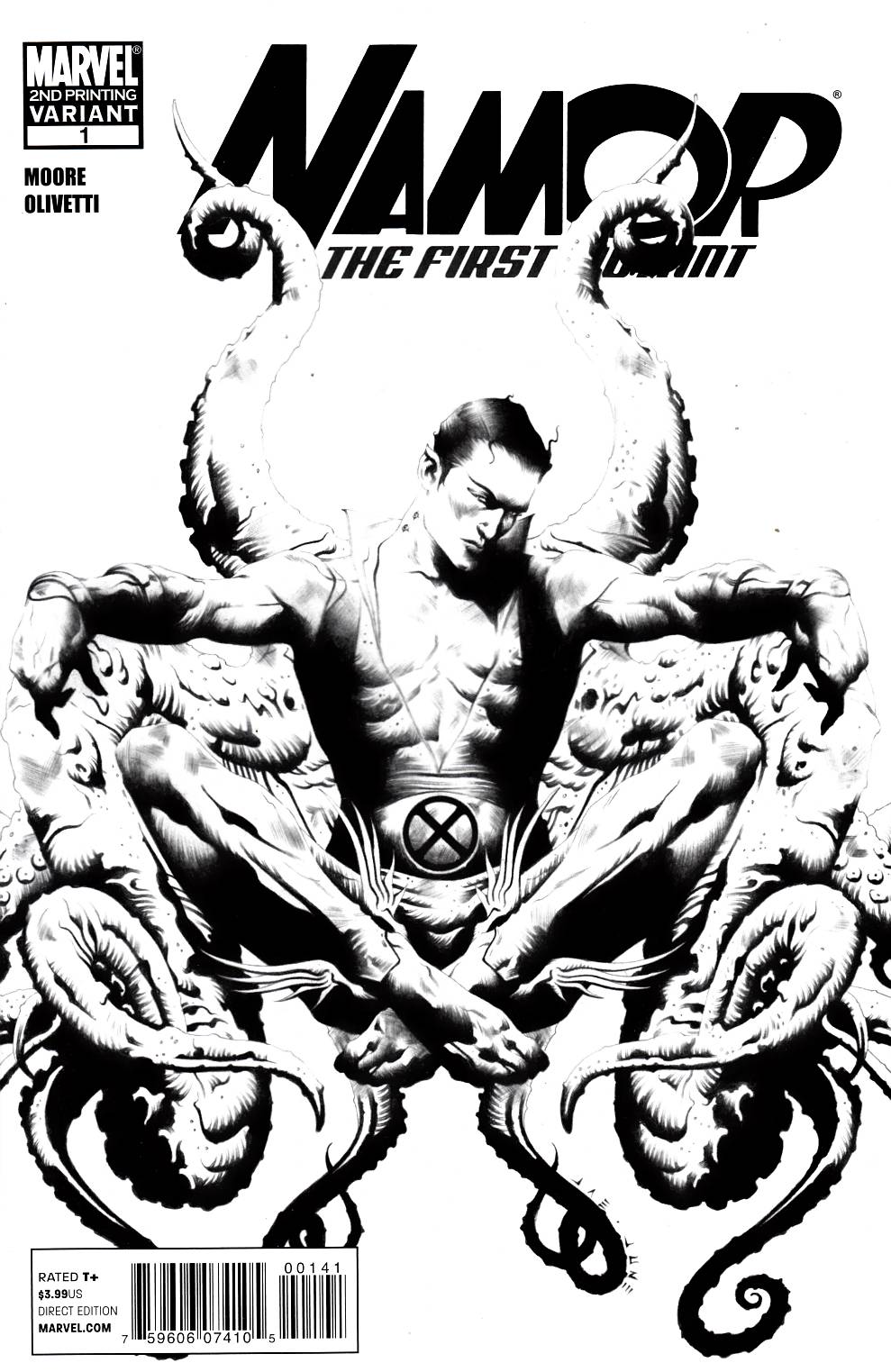 Namor the First Mutant #1 Second Printing Very Fine (8.0) [Marvel Comic]