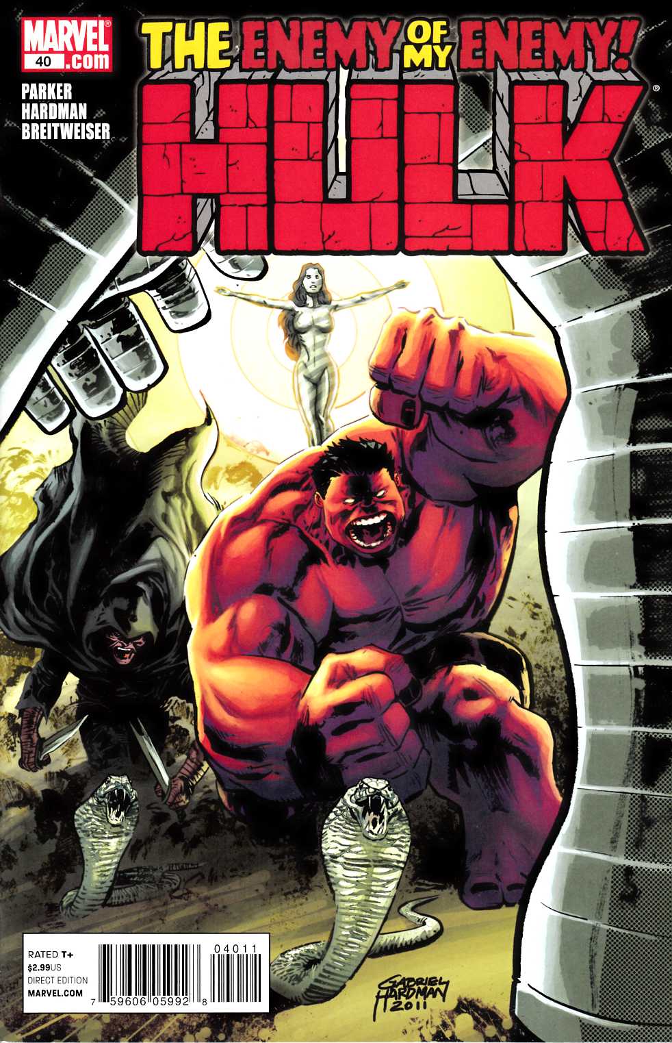 Hulk #40 Near Mint Minus (9.2) [Marvel Comic]