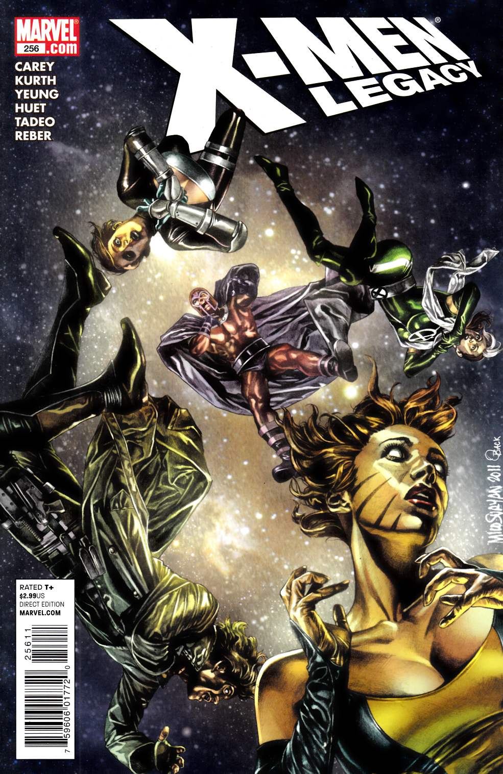 X-Men Legacy #256 Very Fine (8.0) [Marvel Comic] THUMBNAIL