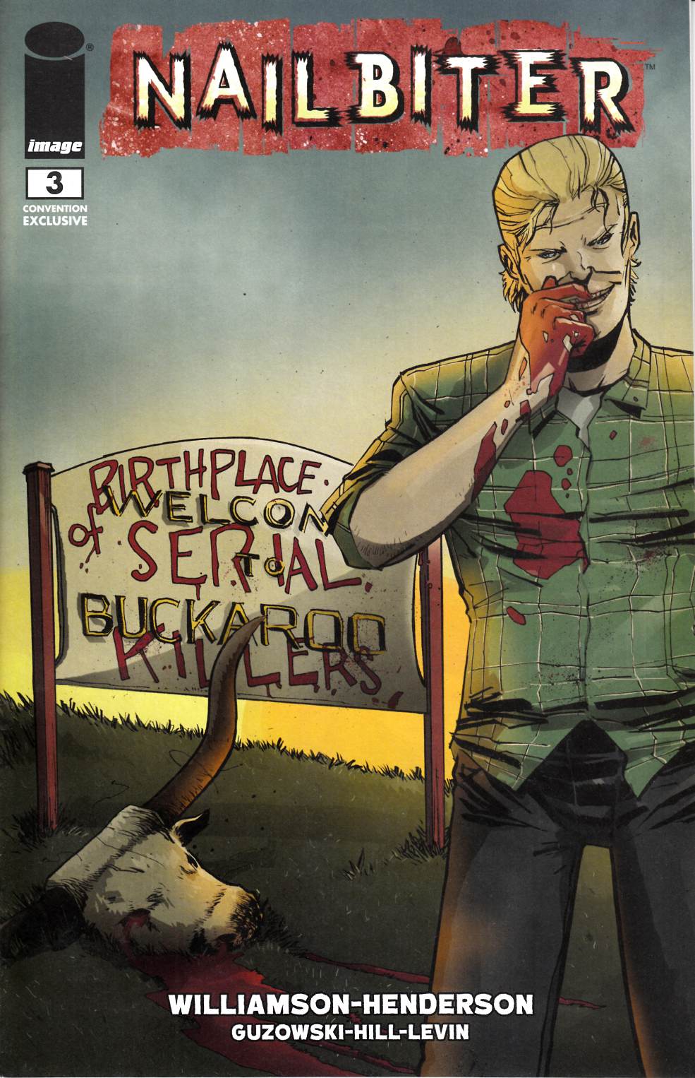 Nailbiter #3 SDCC Exclusive Cover Near Mint (9.4) [Image Comic] LARGE