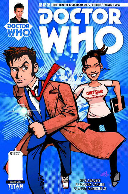 Doctor Who 10th Doctor Year Two #1 Jake Incentive Cover [Titan Comic] LARGE