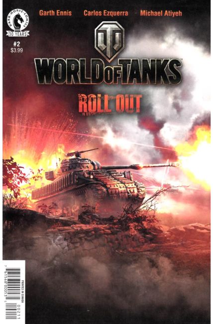 World of Tanks #2 [Dark Horse Comic] LARGE