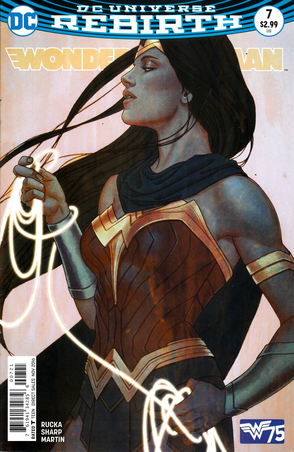 Wonder Woman #7 Frison Variant Cover Very Fine (8.0) [DC Comic]