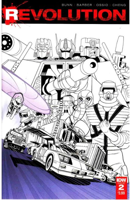 Revolution #2 Second Printing [IDW Comic] THUMBNAIL