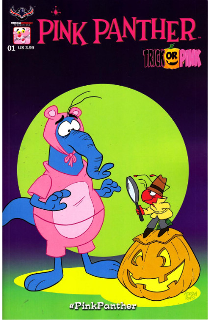 Pink Panther Trick Or Pink #1 Subscription Cover [American Mythology Comic] THUMBNAIL