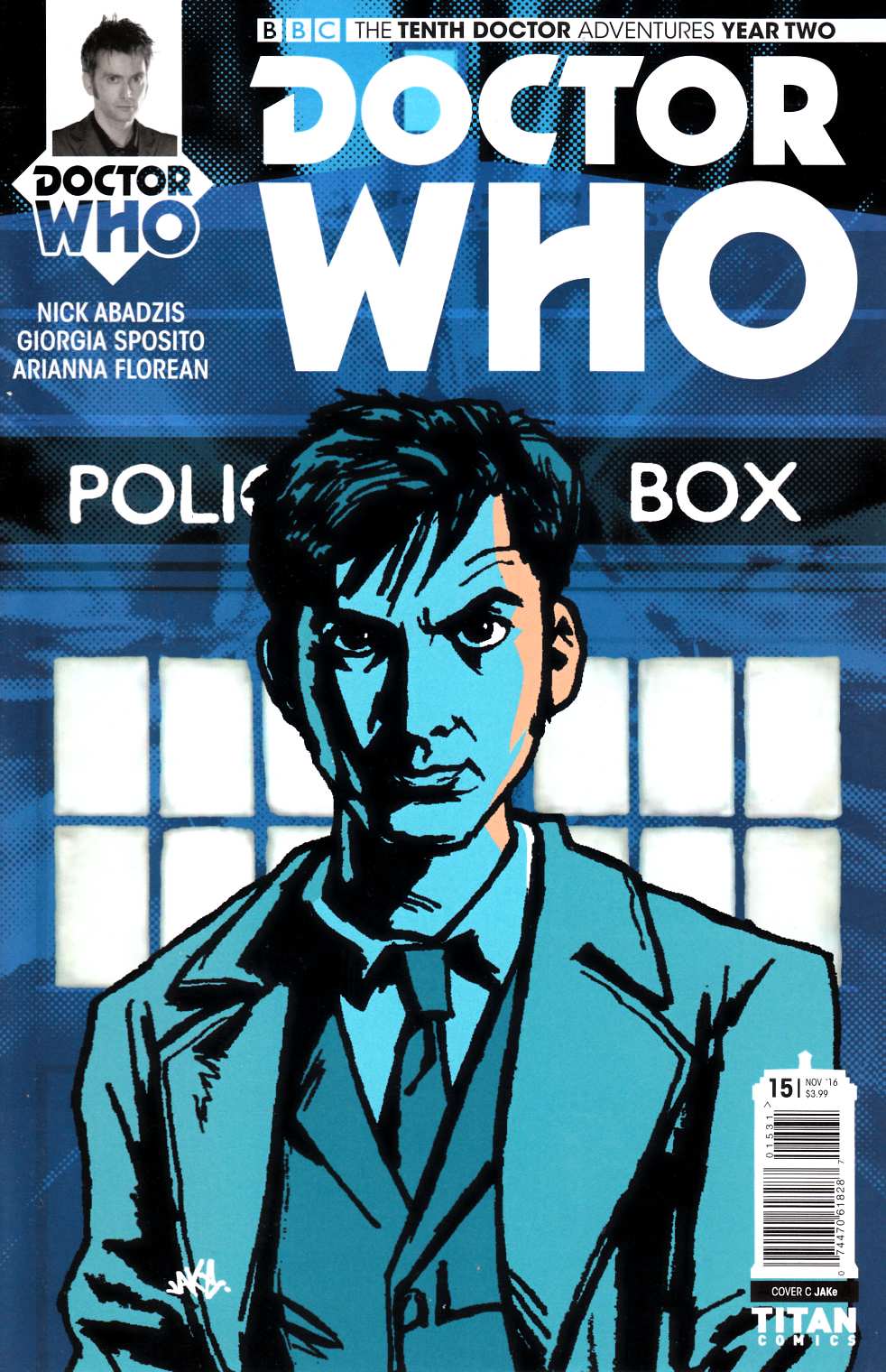Doctor Who 10th Doctor Year Two #15 Cover C [Titan Comic] THUMBNAIL