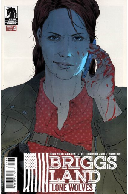 Briggs Land Lone Wolves #4 Sammelin Variant Cover [Dark Horse Comic] LARGE