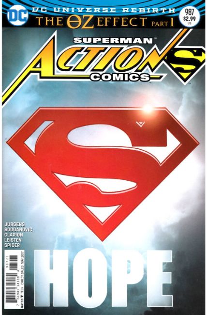 Action Comics #987 Near Mint (9.4) [DC Comic] LARGE