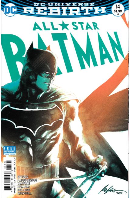 All Star Batman #14 Albuquerque Variant Cover Near Mint (9.4) [DC Comic] LARGE