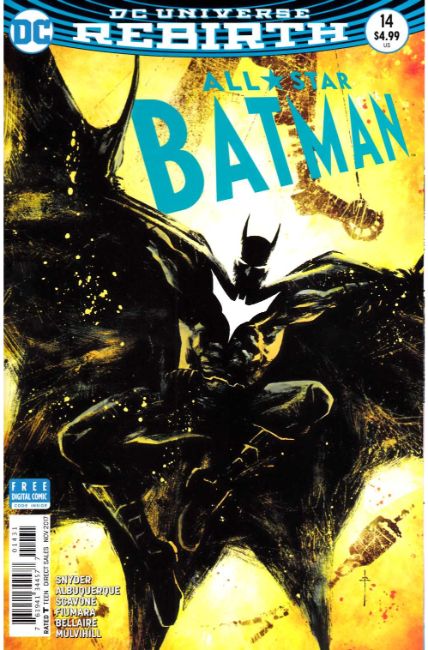 All Star Batman #14 Fiumara Variant Cover Near Mint (9.4) [DC Comic] LARGE