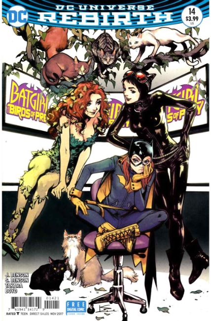 Batgirl and the Birds of Prey #14 Shirahama Variant Cover [DC Comic] LARGE