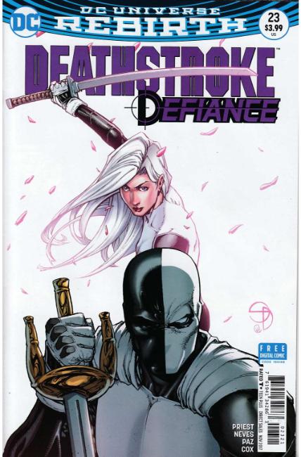 Deathstroke #23 Davis Variant Cover [DC Comic] THUMBNAIL