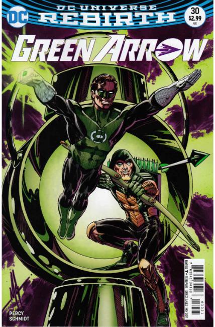 Green Arrow #30 Grell Variant Cover [DC Comic] LARGE